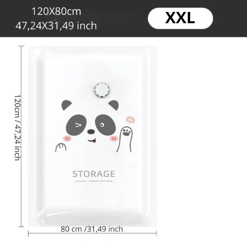 Kit sac de compresie cu pompă: Economisiți 80% din spațiu