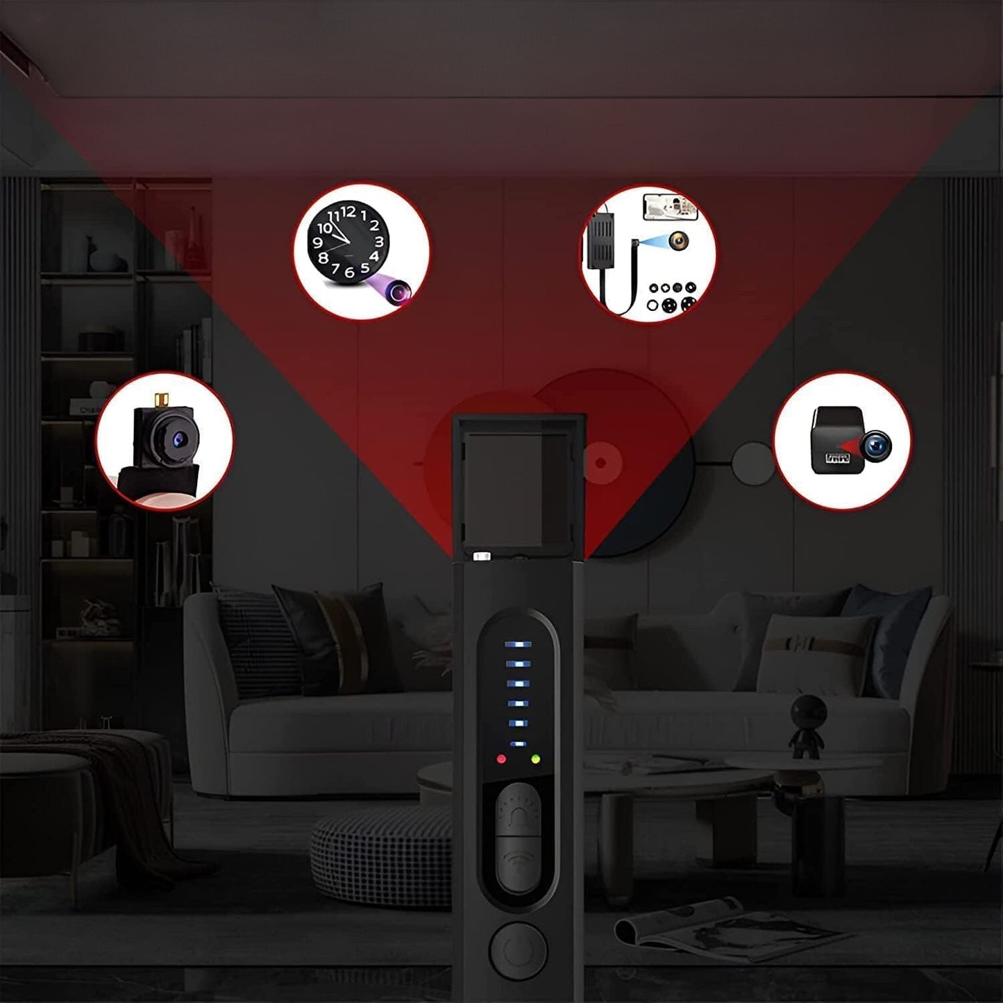 Detectores de cámaras ocultas