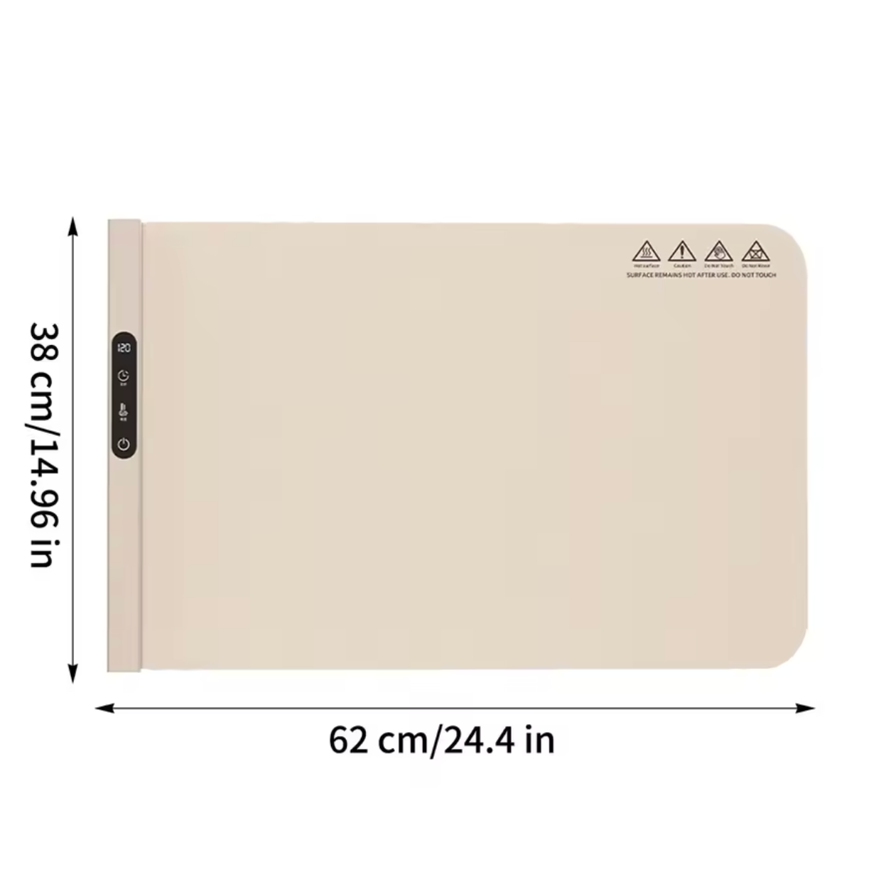 Tavă încălzită inteligentă - Păstrați-vă preparatele calde mult timp 